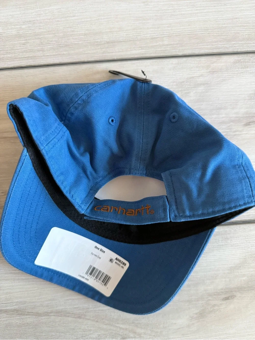 Carhartt Canvas (AH0289) Cap Royal Blue OS NWT IN PACKAGE